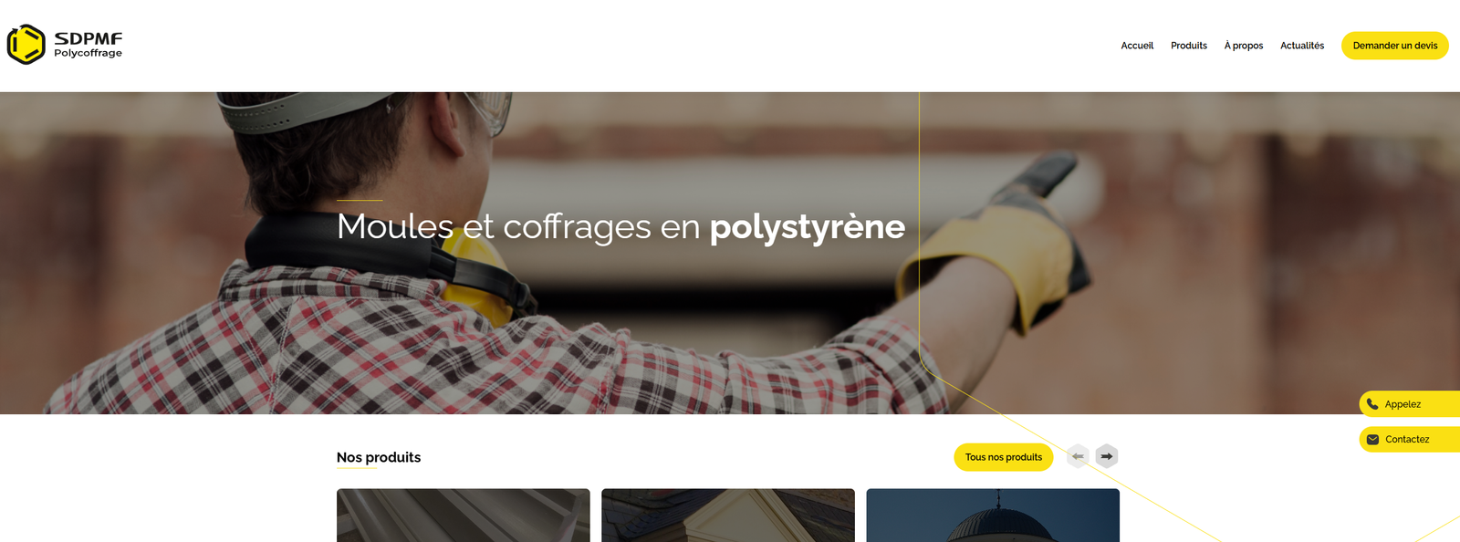 Création d’un site web