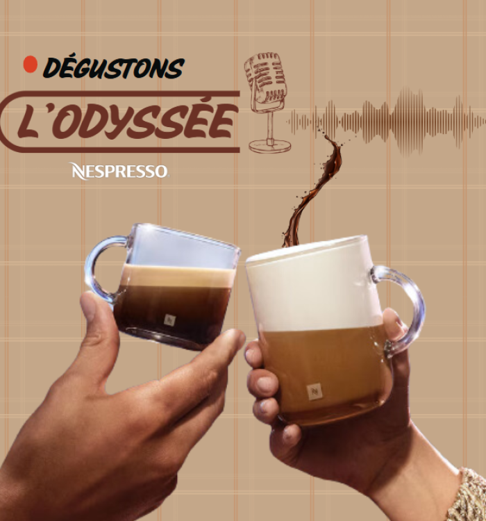 Création de format de communication pour Nespresso – Podcast